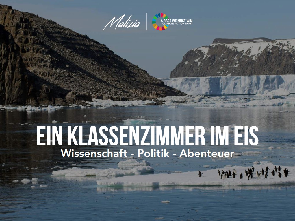 Klassenzimmer im Eis - von Kiel in die Antarktis