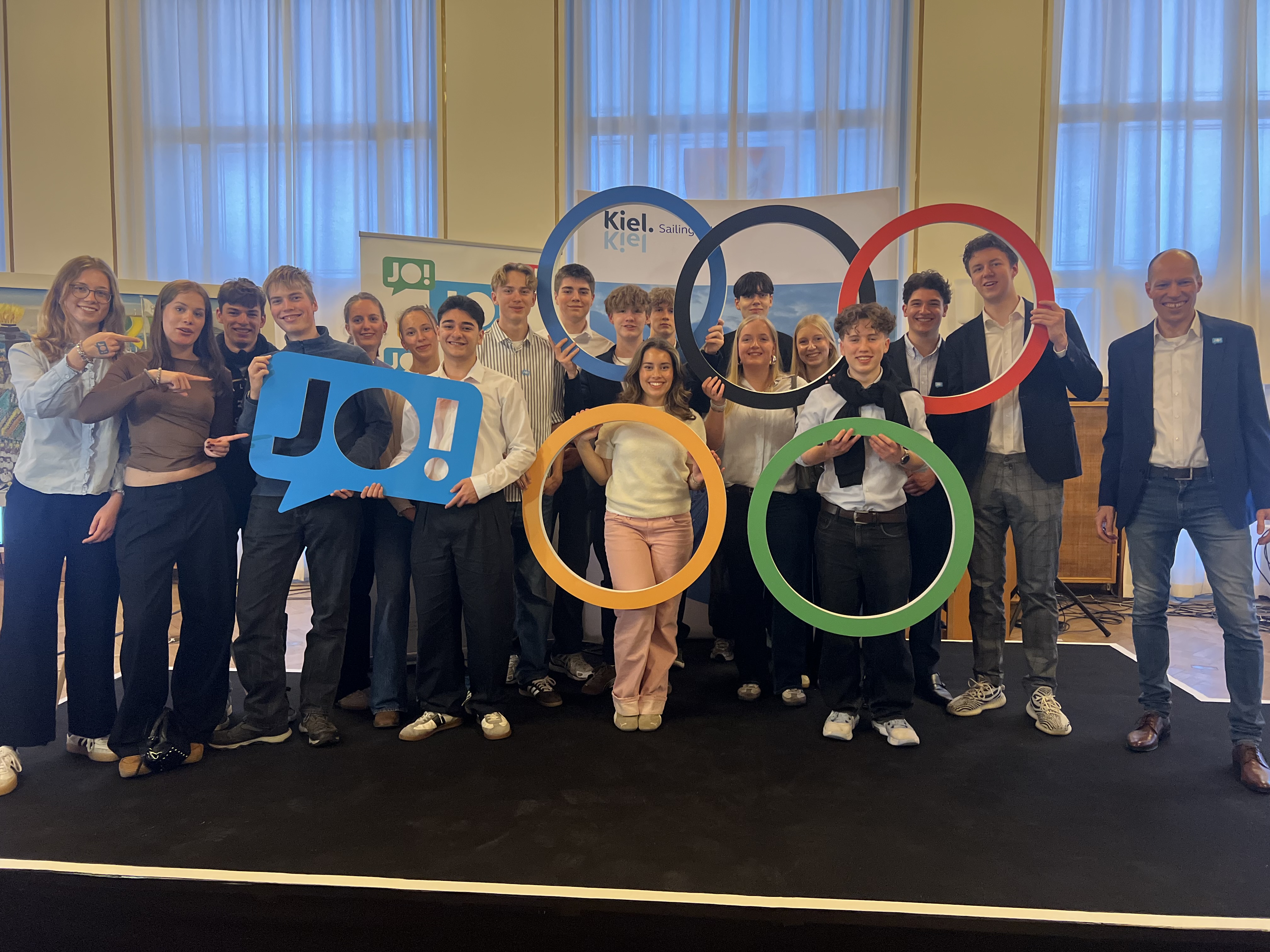 Geo-Profil unterstützt Kieler OIympia-Kampagne