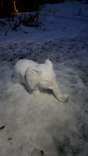 Kommando Schneemann - eine kreative Scheeaktion